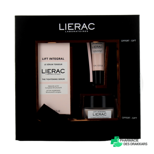 Lierac Lift Integral Coffret Anti-âge Crème de Jour + Sérum Tenseur + Soin Regard