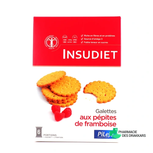 Insudiet Galettes Pépites Framboise