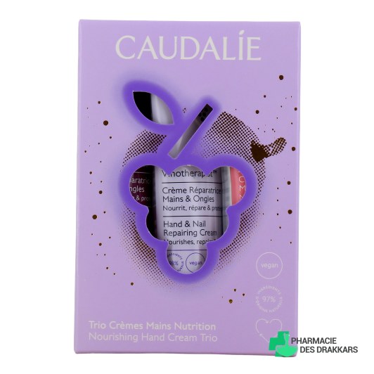 Caudalie Coffret Trio Crèmes Mains Hydratation