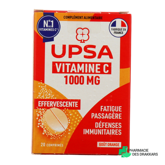 UPSA Vitalité Vitamine C 1000 mg