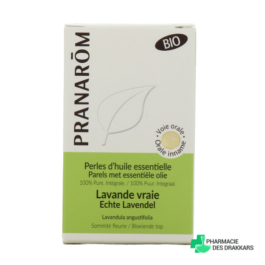 Pranarom Perles d'Huile Essentielle Lavande Vraie Bio