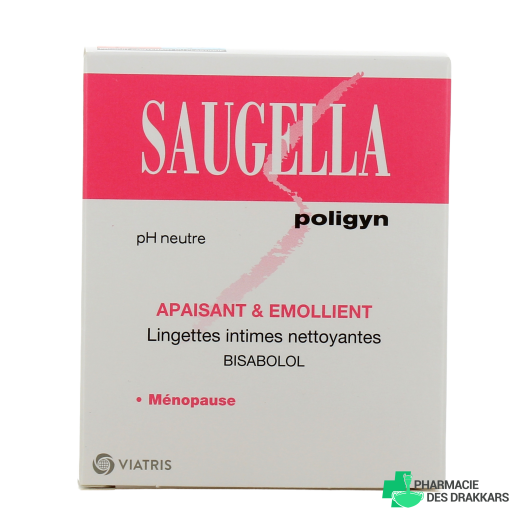 Saugella Poligyn Lingettes Hygiène Intime