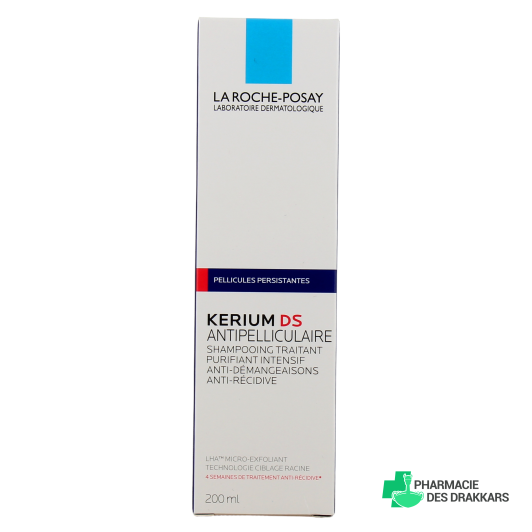 La Roche-Posay Kerium DS Antipelliculaire Shampooing Traitant Purifiant Intensif