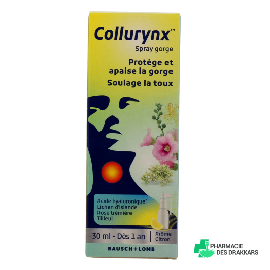 Collurynx Collutoire Spray pour la Gorge