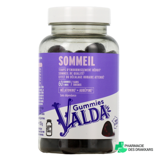 Valda Gummies Sans Sucres Sommeil