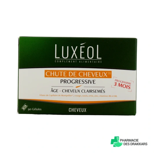 Luxéol Chute de Cheveux Progressive