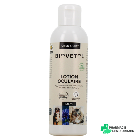 Biovetol Lotion Oculaire Bio Chien & Chat