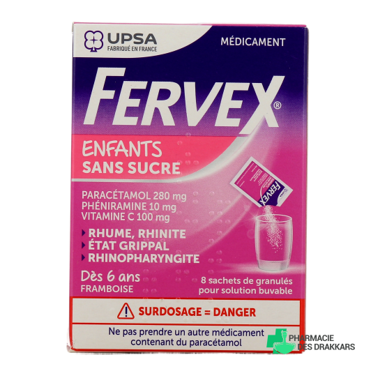 Fervex Enfant 8 sachets