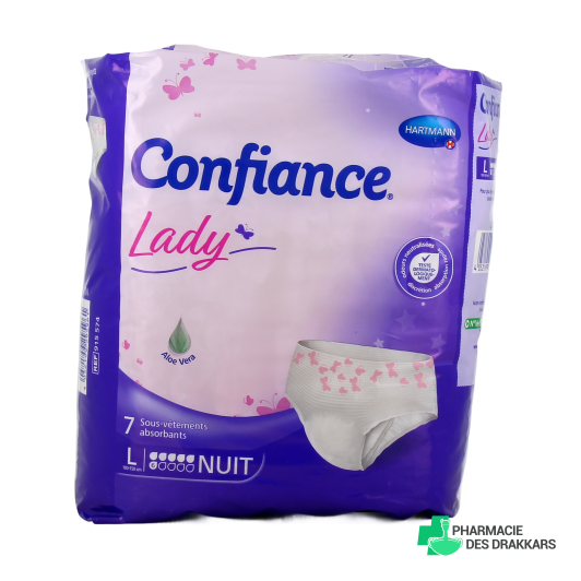 Confiance Lady Sous-Vêtements Absorbants