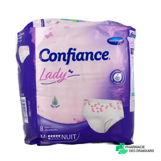 Confiance Lady Sous-Vêtements Absorbants