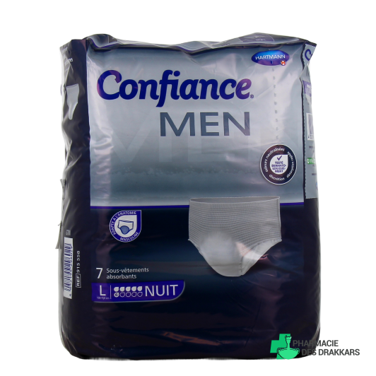 Confiance Men Sous-Vêtements Absorbants