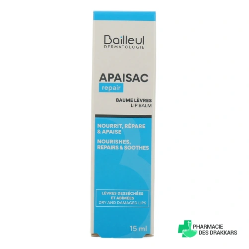 Apaisac Repair Baume à Lèvres Nourrissant