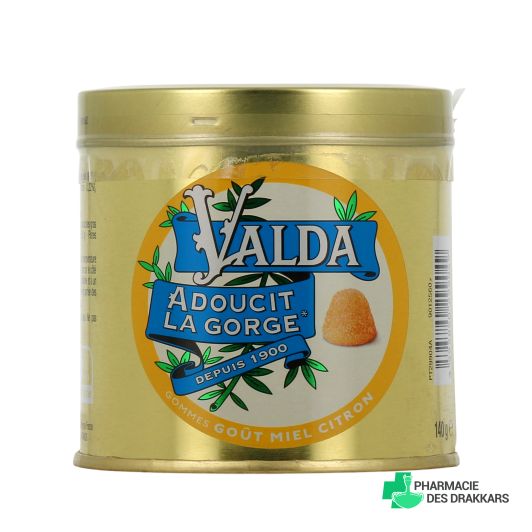 Valda Gommes pour Adoucir la Gorge