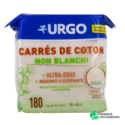 Urgo Carrés De Coton Non Blanchi