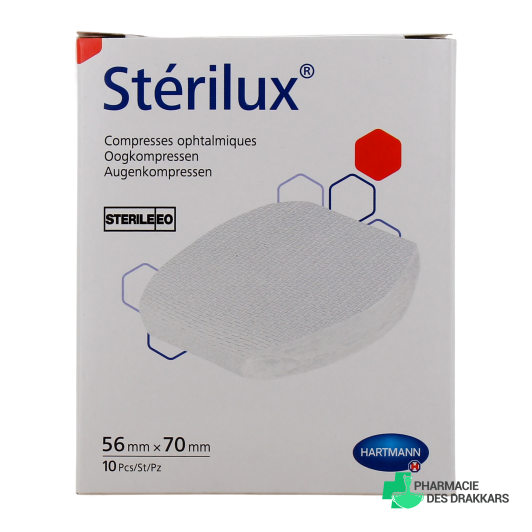 Stérilux Compresses Ophtalmiques