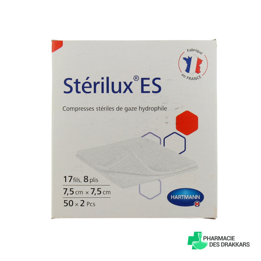 Sterilux ES Compresses Stériles