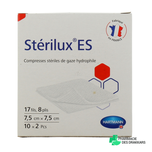 Sterilux ES Compresses Stériles