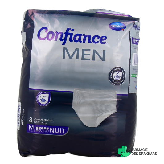 Confiance Men Sous-Vêtements Absorbants