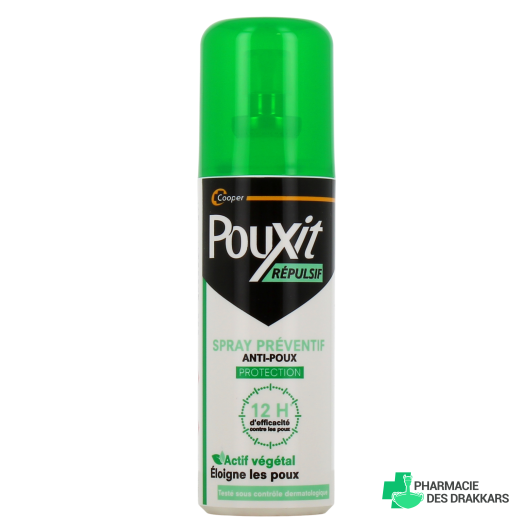 Pouxit Répulsif Spray Préventif Anti-Poux