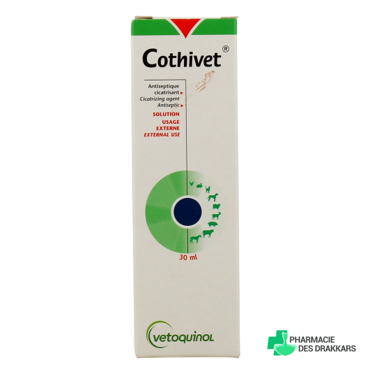 Cothivet Solution Antiseptique et Cicatrisante