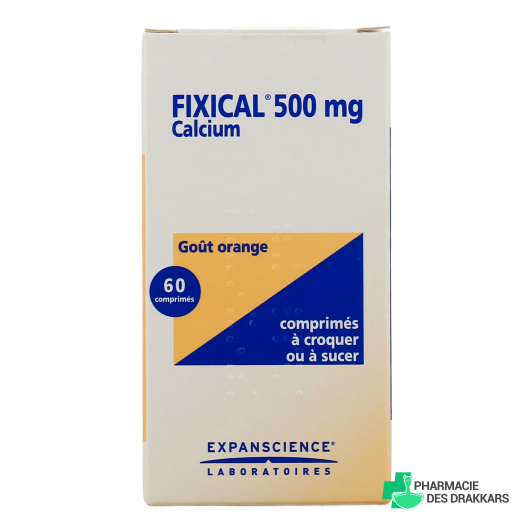 Fixical 500 mg 60 comprimés à sucer ou à croquer