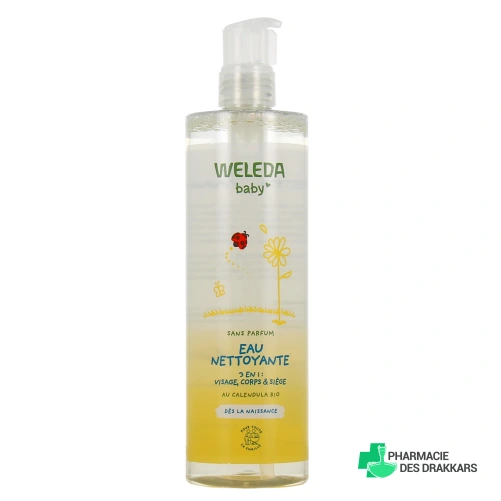 Weleda Bébé Eau Nettoyante Sans Parfum