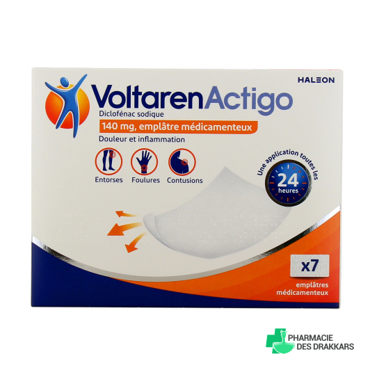 Voltaren Actigo Emplâtre Médicamenteux