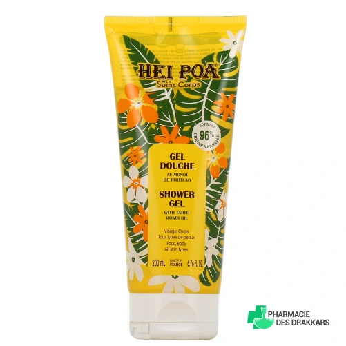 Hei Poa Gel douche au Monoï de Tahiti