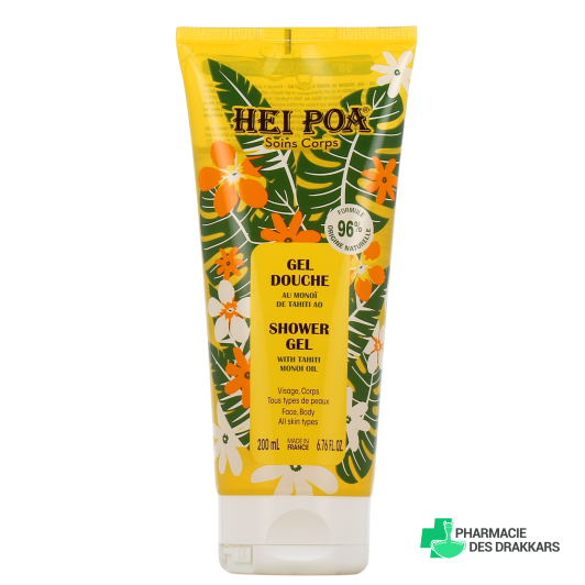 Hei Poa Gel douche au Monoï de Tahiti