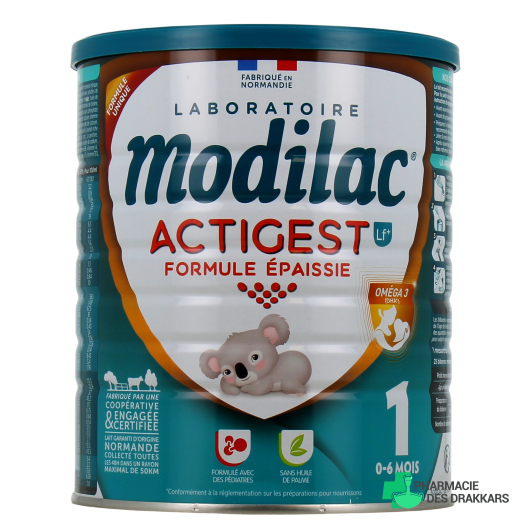 Modilac Actigest LF+ 1 Formule épaissie Lait 1er âge