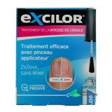 Excilor Mycose de l'Ongle Solution et Stylet - Vue 360°