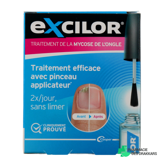 Excilor Mycose de l'Ongle Solution et Stylet