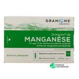 Granions Manganèse - Vue 360°