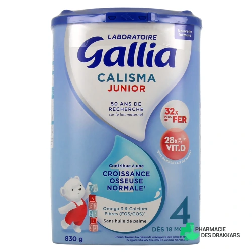 Gallia Calisma 4 Junior Lait 4ème âge