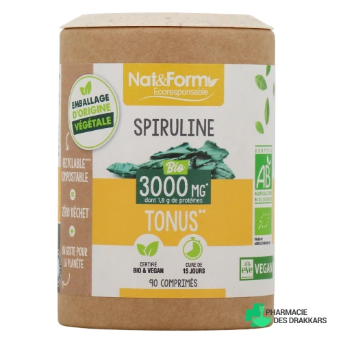 Nat & Form Spiruline Bio