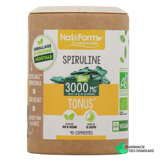 Nat & Form Spiruline Bio