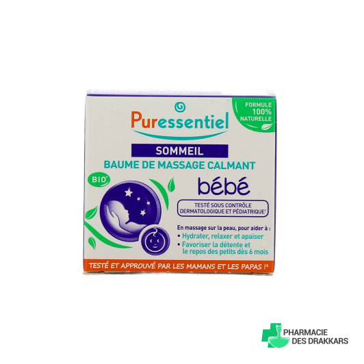 Puressentiel Bébé Détente Baume de massage calmant