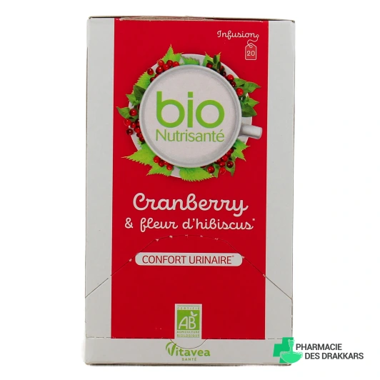 Nutrisanté Infusion Cranberry & Fleur d'Hibiscus