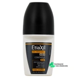 Etiaxil Déodorant Men Anti-Transpirant Contrôle 48h Roll-On - Vue 360°