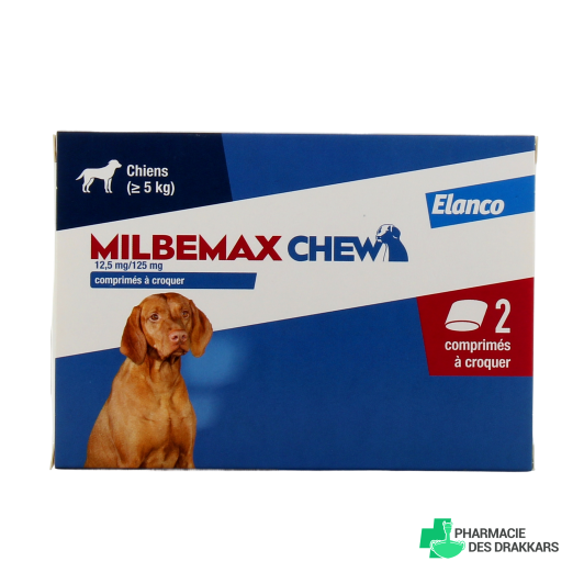 Milbemax Chew Vermifuge Chien à croquer