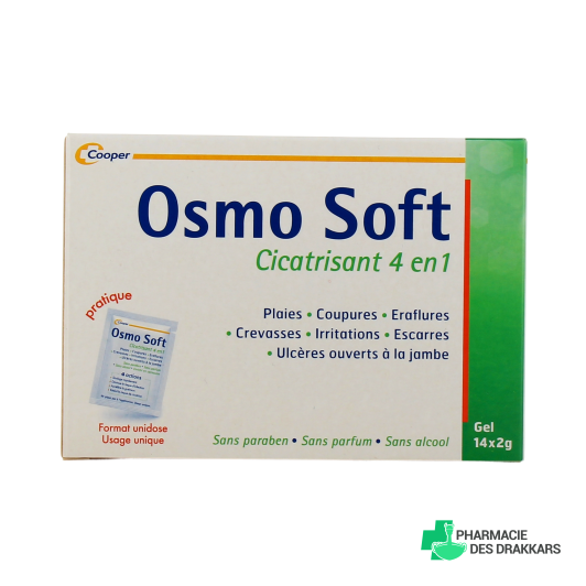 Cooper Osmo soft Cicatrisant 4 en 1 format unidose