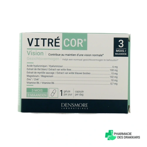 Vitrecor Boîte de 30 et 90 gélules