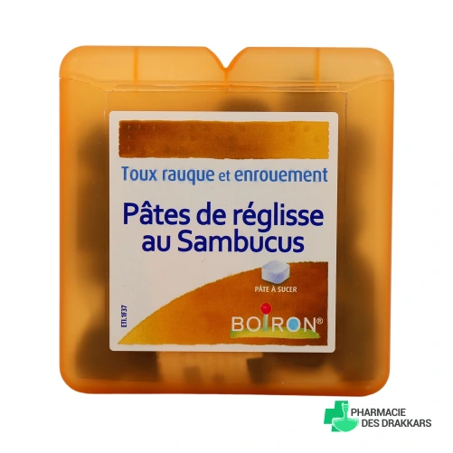 Sambucus Pâtes à sucer Adjuvant au traitement de la toux Boiron