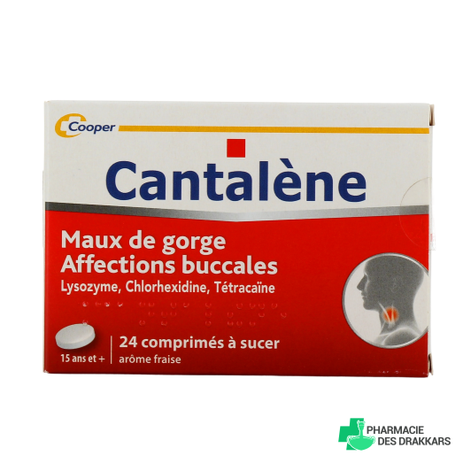 Cantalène Maux de Gorge