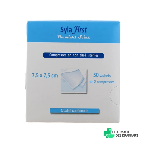 SylaFirst Compresses Non Tissé Stériles