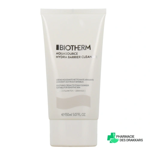 Biotherm Aquasource Crème Mousse Nettoyante Apaisante