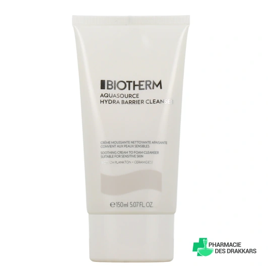 Biotherm Aquasource Crème Mousse Nettoyante Apaisante
