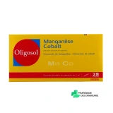 Oligosol Manganèse Cobalt - Vue 360°