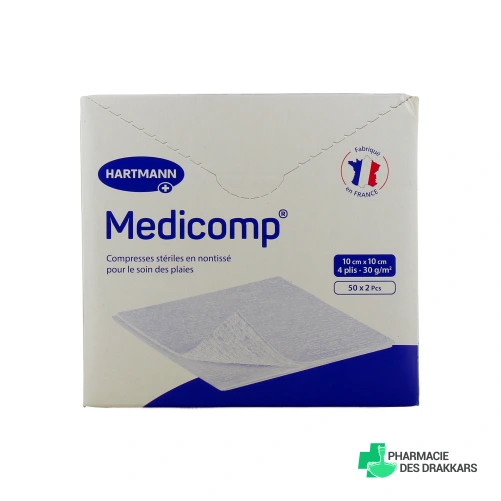 Hartmann Medicomp Compresses Non-Tissé