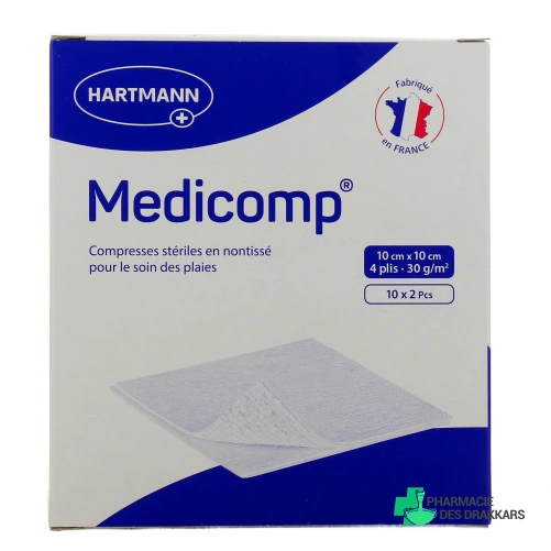 Hartmann Medicomp Compresses Non-Tissé